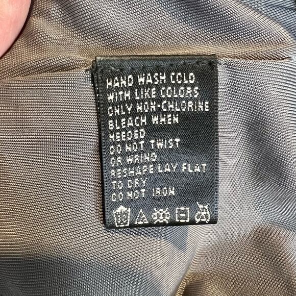 August Silk Knits Silver Sequin Scoop Neck Short Sleeve Top Woman's L - Picture 12 of 14